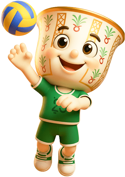VOLLEYBALL-Mascot